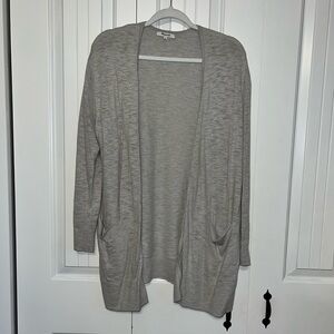 Madewell Marled Grey Cardigan
